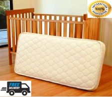 Baby cot bed toddler - cot, quilted
