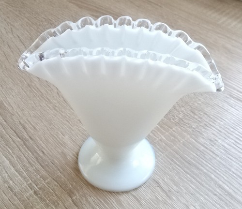 Vintage fenton silver crest - vintage,