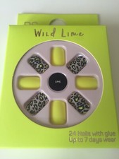 Wild lime false nails - lime,