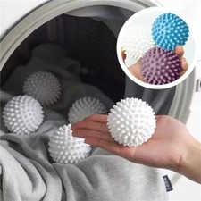 4X Washing Machine Dryer Ball Tumble Eco Dryer Clothes Softener Fragranced Balls