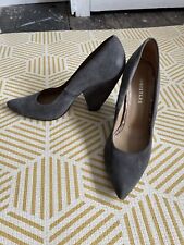 Whistles Grey Suede Chunky