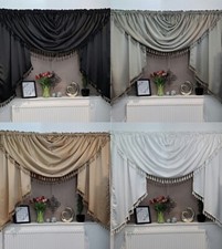 Decorative satin net with