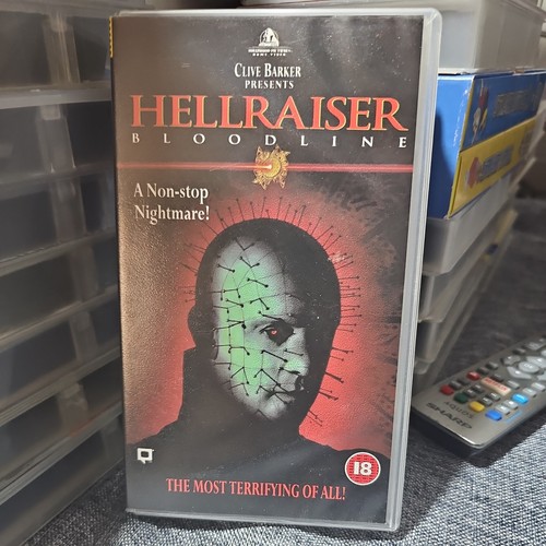 Hellraiser bloodline vhs - hellraiser:,
