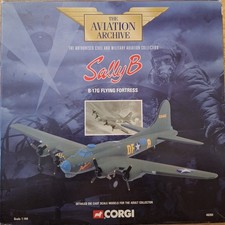 Corgi Aviation 48202 Boeing B-17 Sally B , 1:144 Diecast & Free Mouse Mat