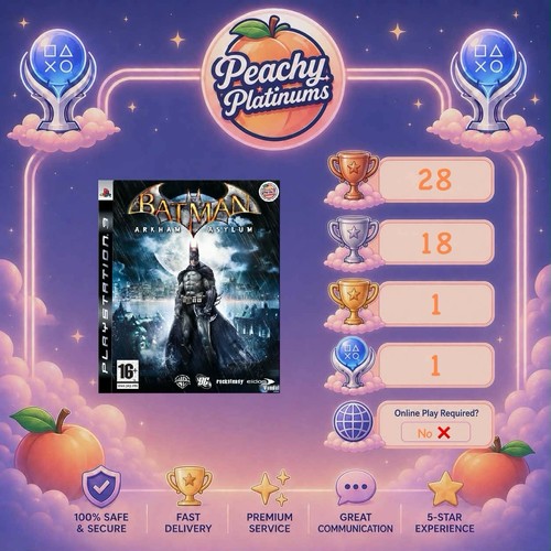 Batman arkham asylum ps3 - arkham,