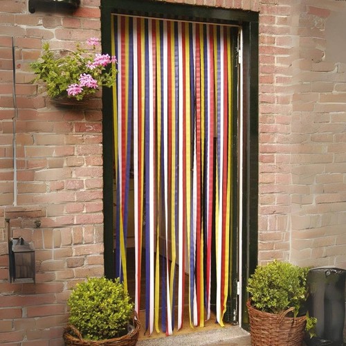Colourful door strip blind - door,
