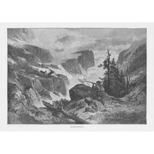 CHAMOIS SHOOTING Antique