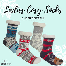 Slipper Bed Socks Soft Warm