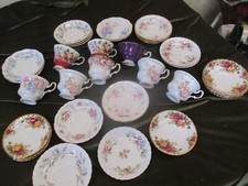 FINE SELECTION ROYAL ALBERT CHINA REPLACEMENT TEAWARES