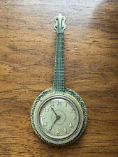 1920’s RARE Mini Antique Banjo Clock - Display Only, Non-working - Lux Clock Mfg