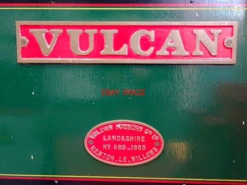 Photo vulcan nameplate and - ,