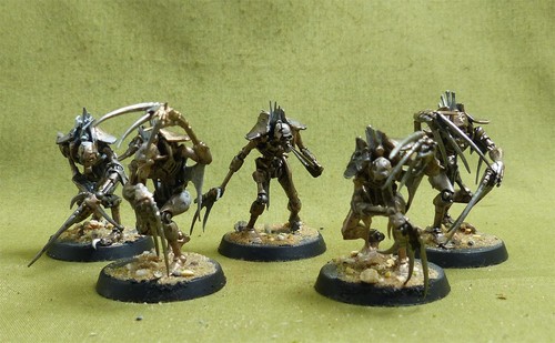 Flayed ones painted necrons - flayed,
