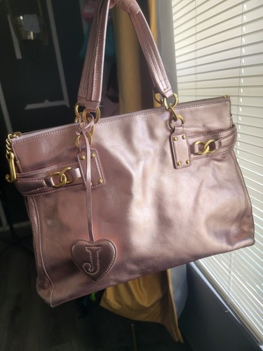 Juicy couture metallic satchel - juicy,