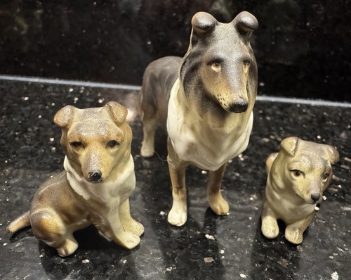 Vintage miniature napco collie - miniature,