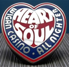 NORTHERN SOUL BADGE - WIGAN