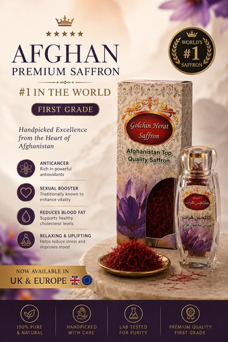 Afghan premium saffron - afghan,