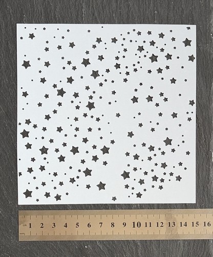 Christmas stencil star - star, stars