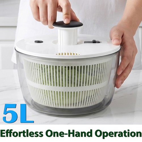 Salad spinner good - spinner, grips