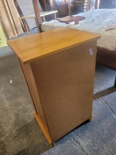 Pine drawer tallboy chest of - 4-drawer,