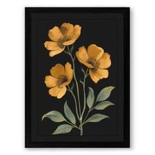 Golden Flowers Ascending