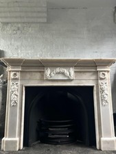 Marble Fire Surround for Cast