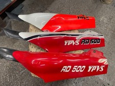 YAMAHA RD500LC GENUINE SEAT SIDE PANELS FAIRINGS BODYWORK RZ500 RZV500R RD500