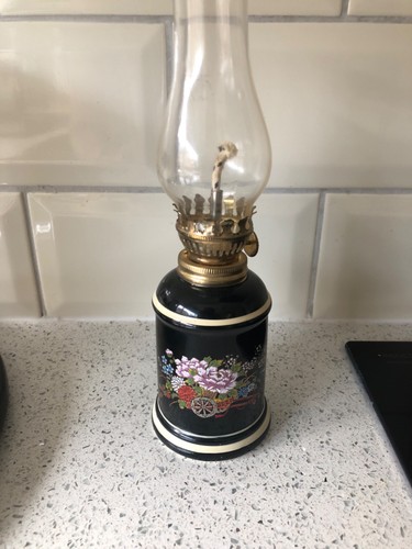 Vintage oil lamp japanese - vintage,