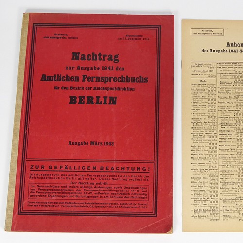 German ww2 address phone - german,