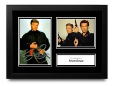 Sean Bean Signed A4 Framed