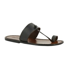 Italian men flat flip flops