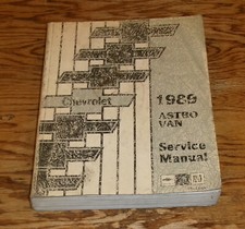 Original 1989 Chevrolet Astro
