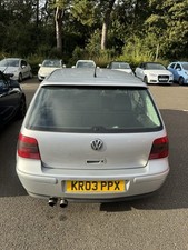 VW GOLF MK4 GTI GENUINE V6 REAR BUMPER LOWER TRIM LIP SPOILER 