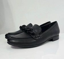 Womens Black Jana Slip-On