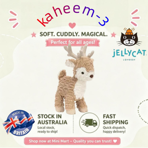 Jellycat mitzi reindeer - reindeer, elk