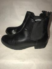 H&M GIRLS KIDS BLACK LEATHER