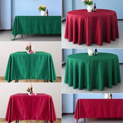 100 polyester damask - 100%, table
