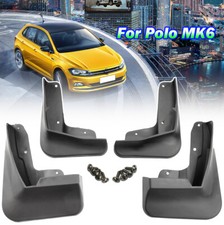 Molded Mud Flaps Splash Dirty Guards Mudguards For VW Polo 6 MK6 2019 2020 AW