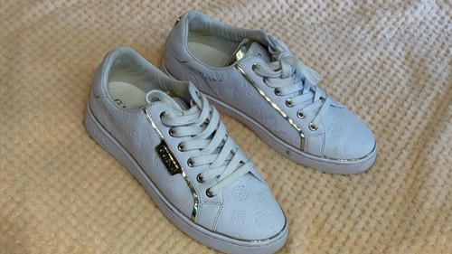 Genuine guess white - guess, logo