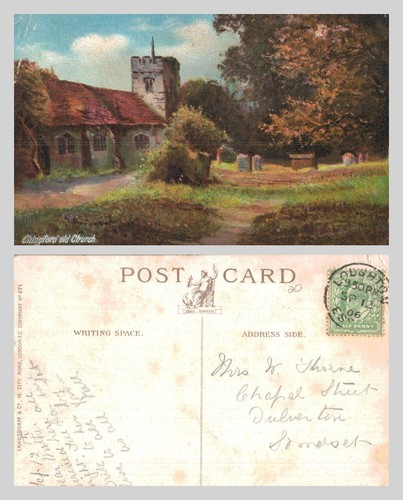 Vintage postcard chingford - vintage,