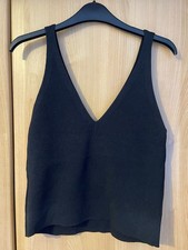 Jigsaw Black Top M. Never Worn
