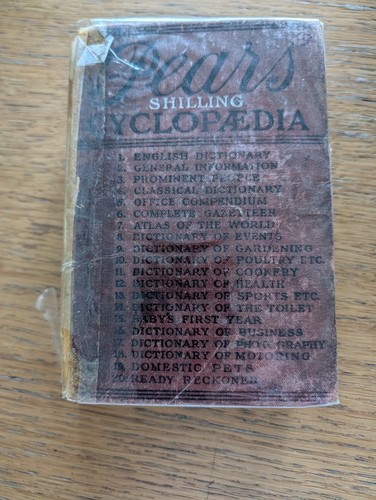 Pears shilling cyclopaedia - pears',