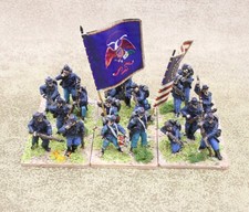 28mm ACW metal UNION INFANTRY