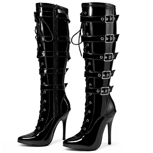 Women high heel - heel, knee