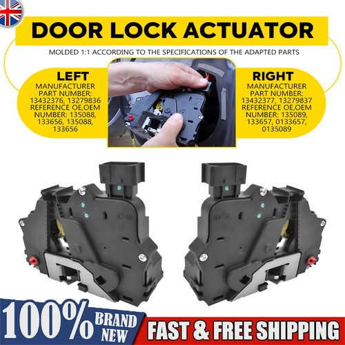 Rear door lock mechanism - rear, for