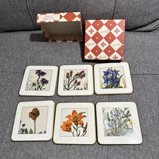 DRINK COASTERS Alpine Flowers