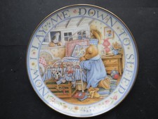 Royal Doulton: Teddy  Says His Prayers Plate. Limited Edition