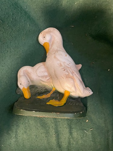 Vintage cast iron duck goose - iron, duck/goose