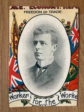 Vintage Postcard, Chorley, Political, Elliot Crawshay-Williams, Liberal 