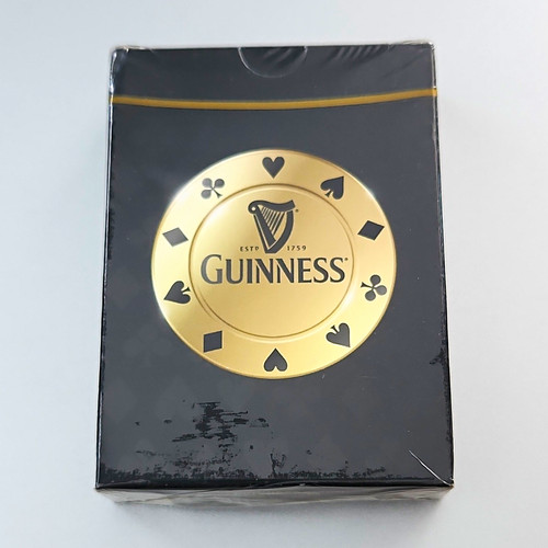Guinness poker playing - playing, cards