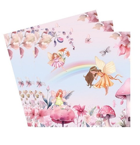 Fairy napkin girl birthday - fairy,